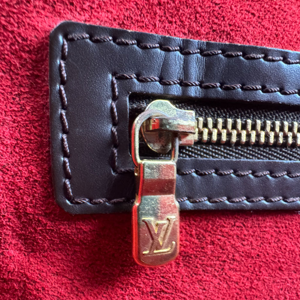 LOUIS VUITTON Hampstead PM Damier Ebene Handbag LHQ1526