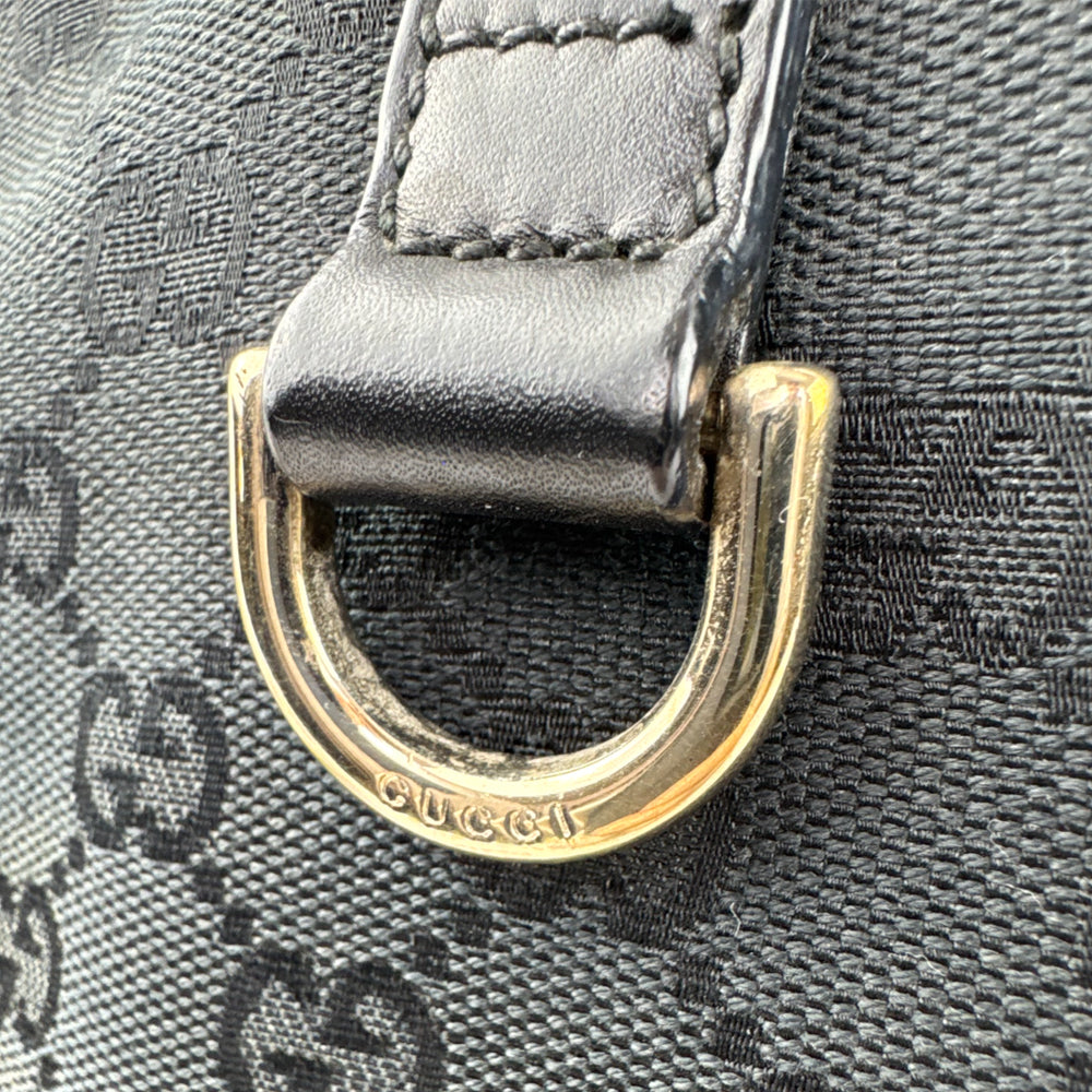 GUCCI GG Black Canvas Tote Bag LHQ1534