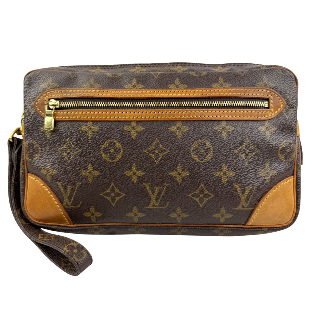 LOUIS VUITTON Marly Dragonne Monogram Clutch Bag Pouch LHQ1556