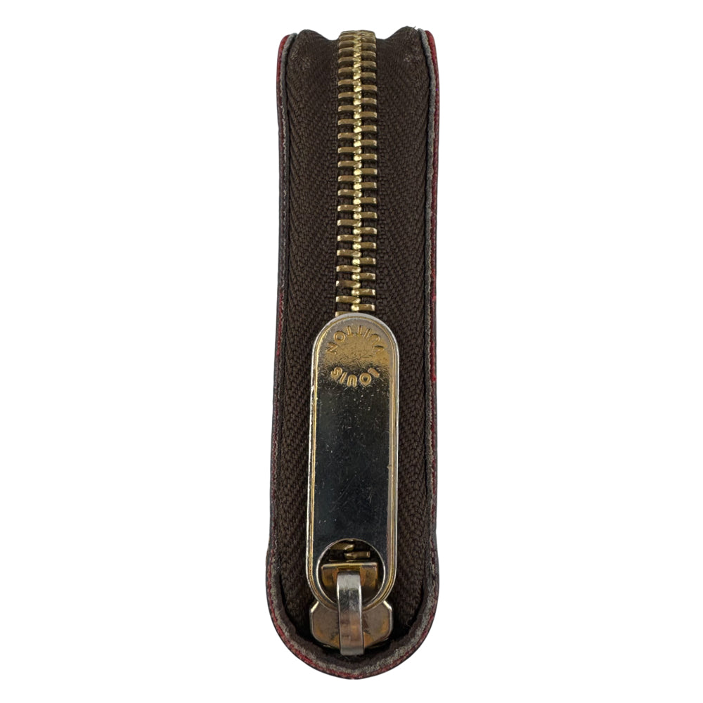 LOUIS VUITTON Damier Ebene Zippy Wallet Purse LHQ1563