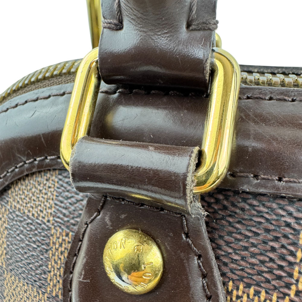 LOUIS VUITTON Trevi PM Damier Ebene Handbag Shoulder Bag LHQ1571