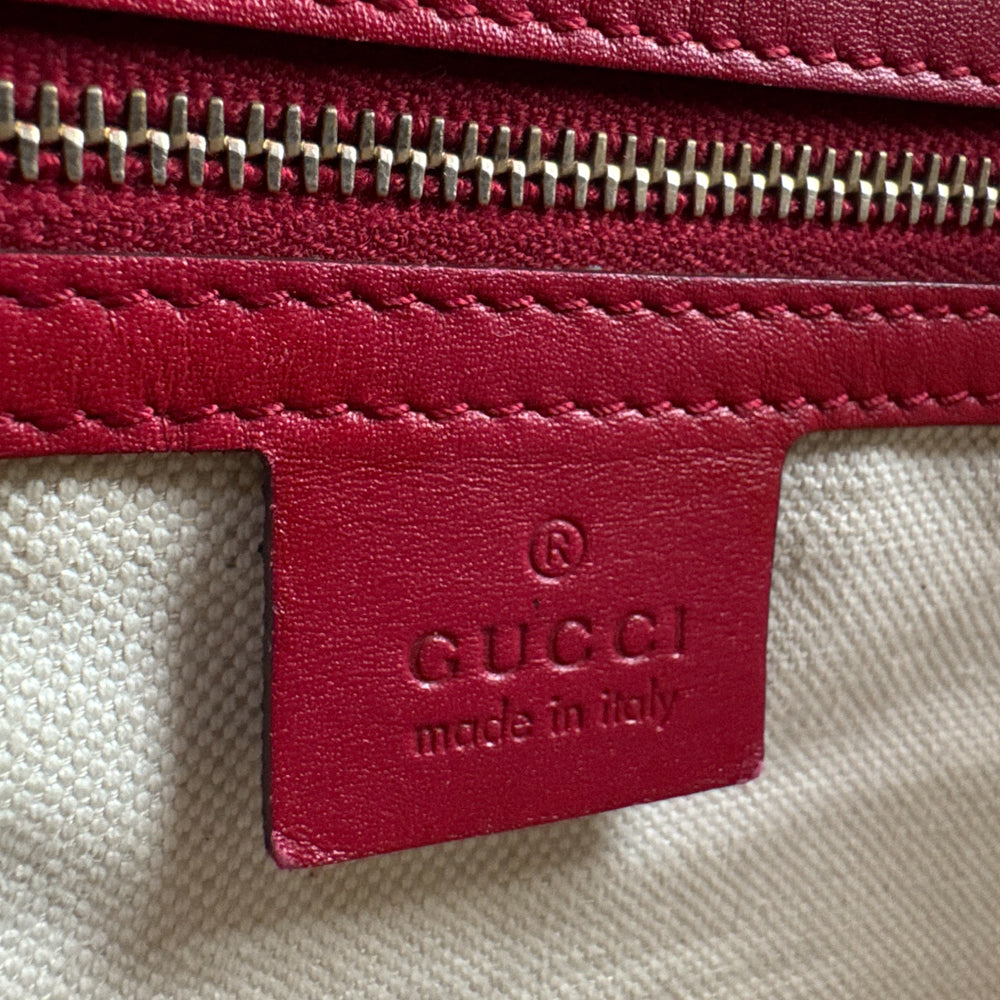 GUCCI Brown GG Canvas Boston Bag LHQ1573