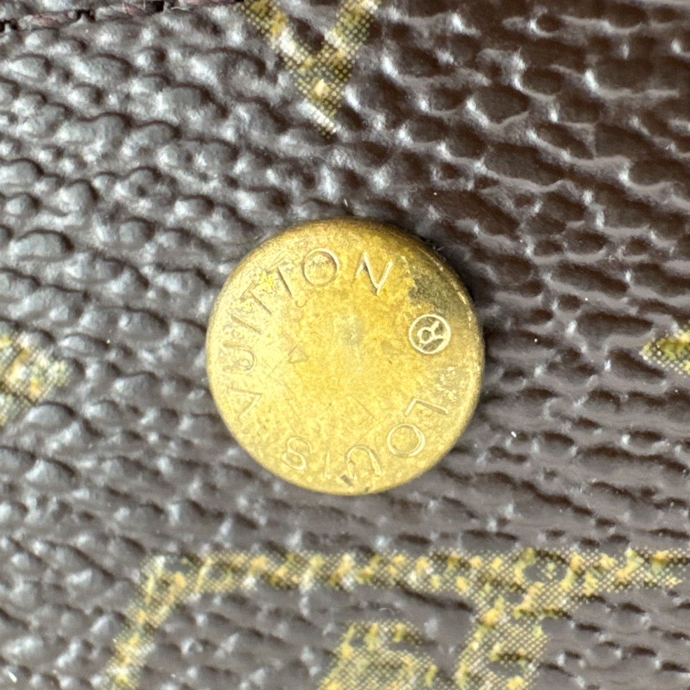 LOUIS VUITTON Monogram Porte Monnaie Wallet Purse LHQ1577