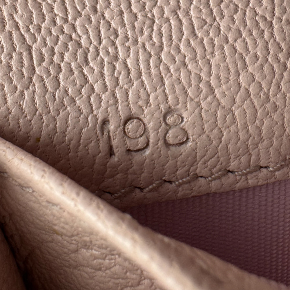 MIU MIU Pink Leather Flap Purse LHQ1579