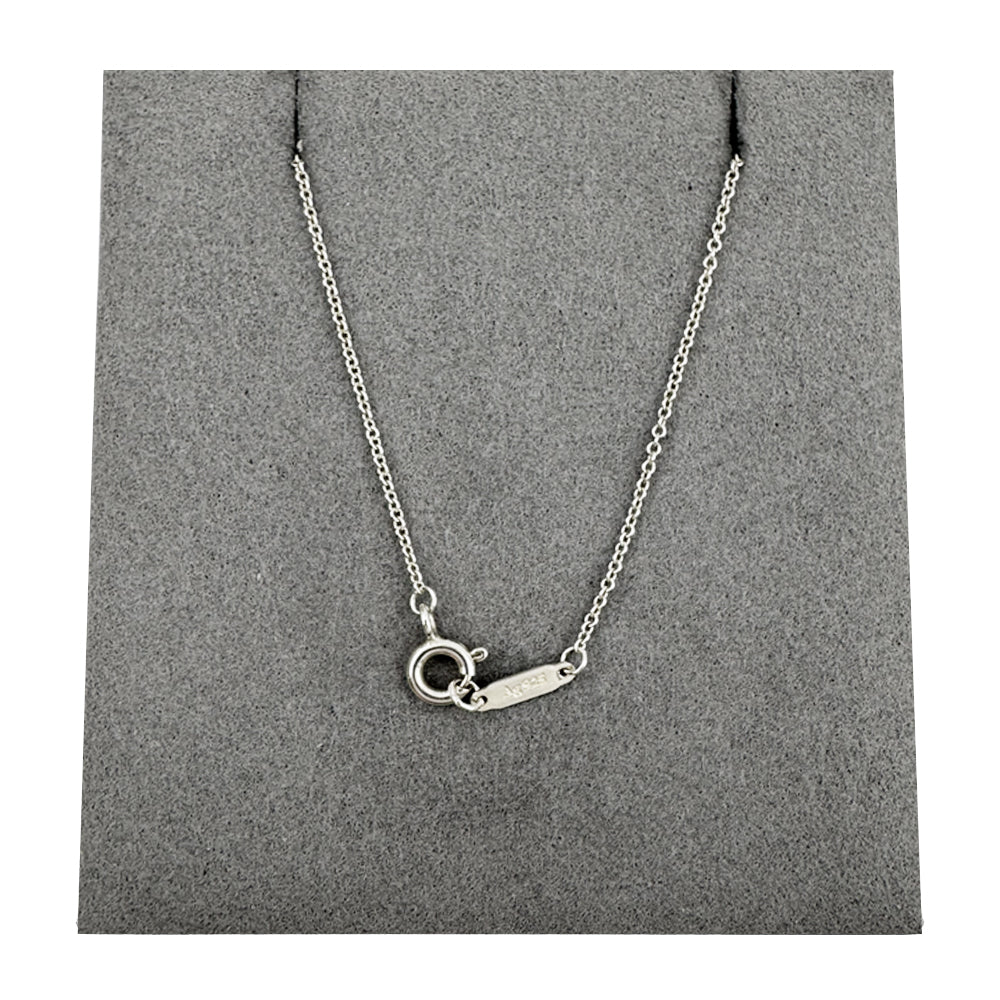 TIFFANY & Co Return To Double Heart Rose Gold & Silver Necklace LHQ1581