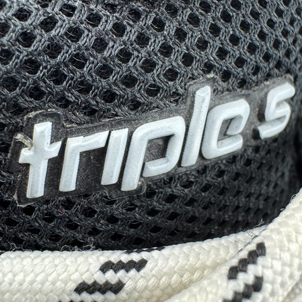 BALENCIAGA Triple S Black Trainers Size 5 UK LHQ1584