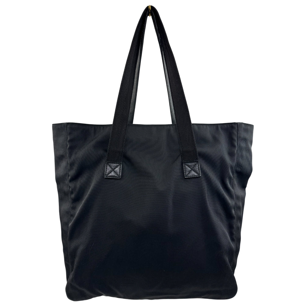 GUCCI Black Nylon Tote Shoulder Bag LHQ1587