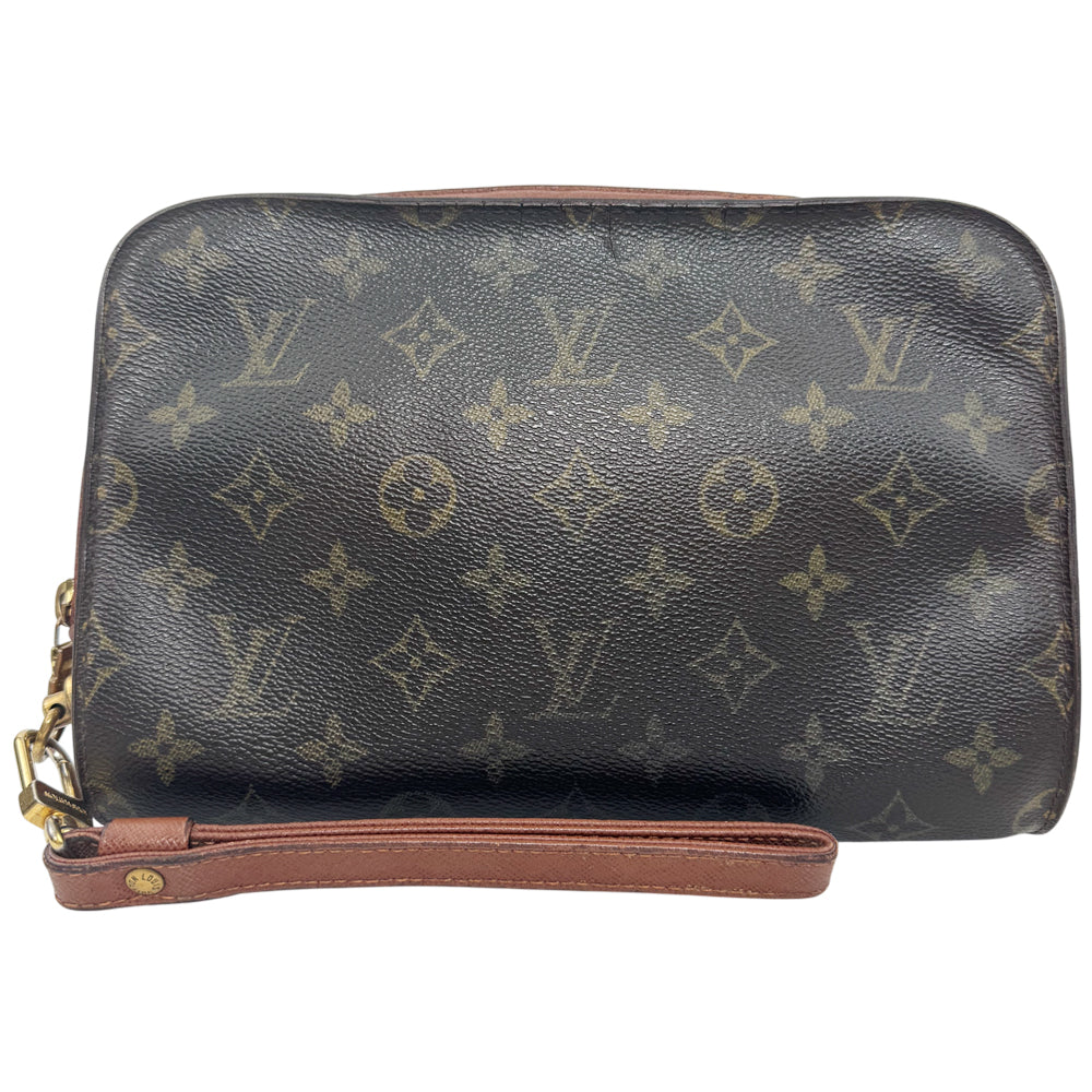 LOUIS VUITTON Monogram Orsay Clutch Pouch Pochette Bag LHQ1590