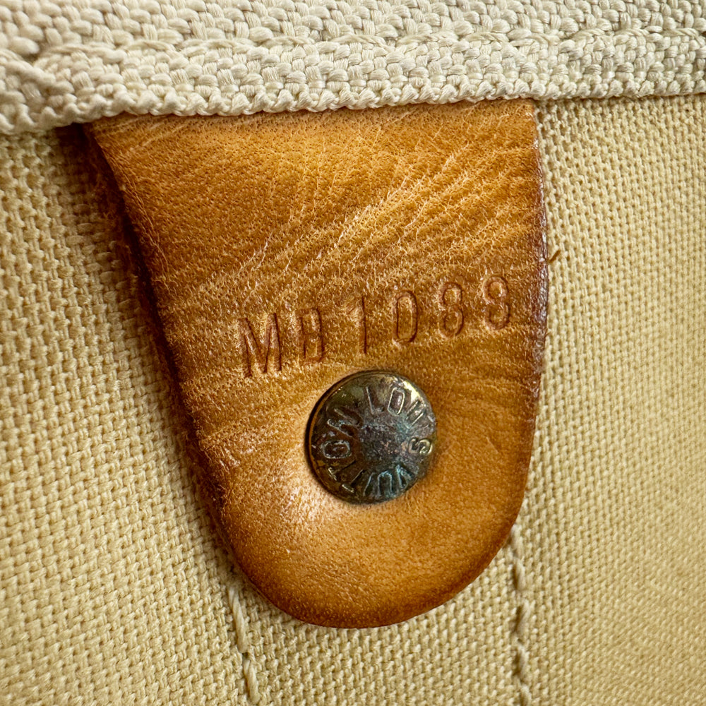 LOUIS VUITTON Keepall 50 Damier Azur LHQ1598