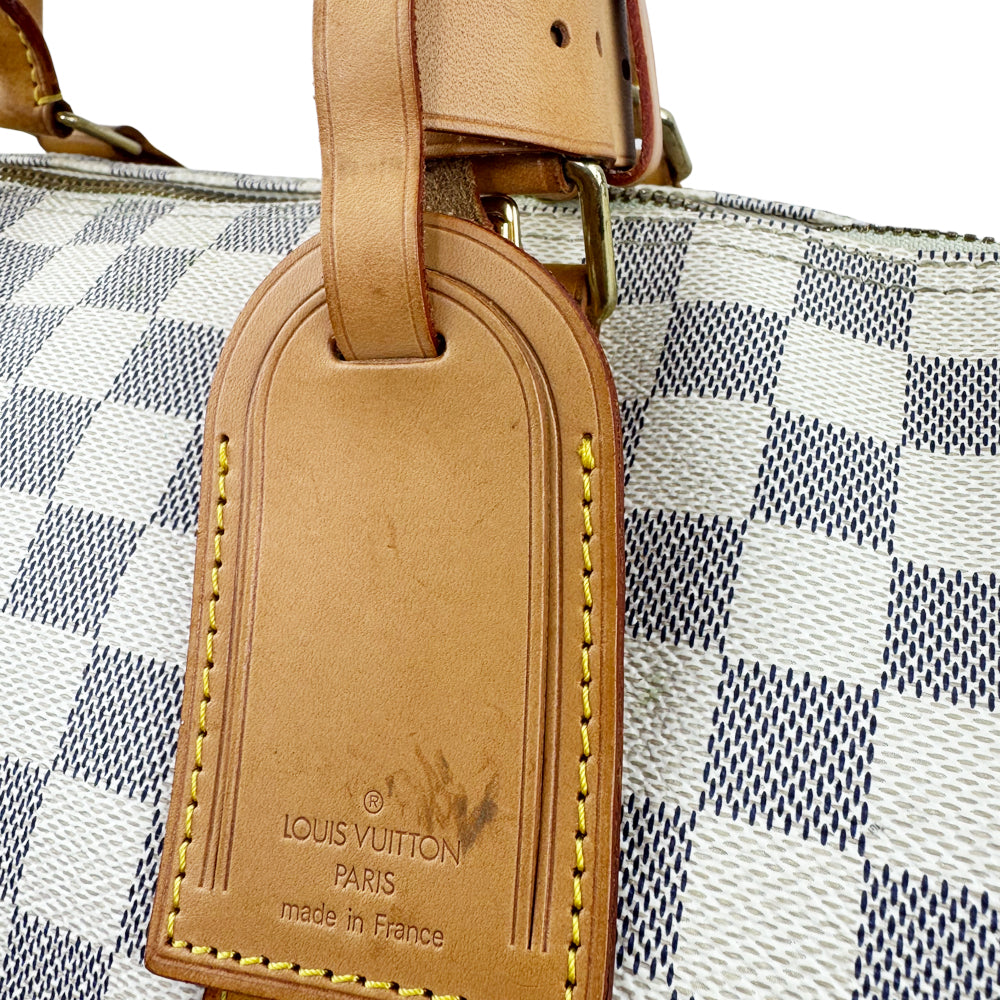 LOUIS VUITTON Keepall 50 Damier Azur LHQ1598