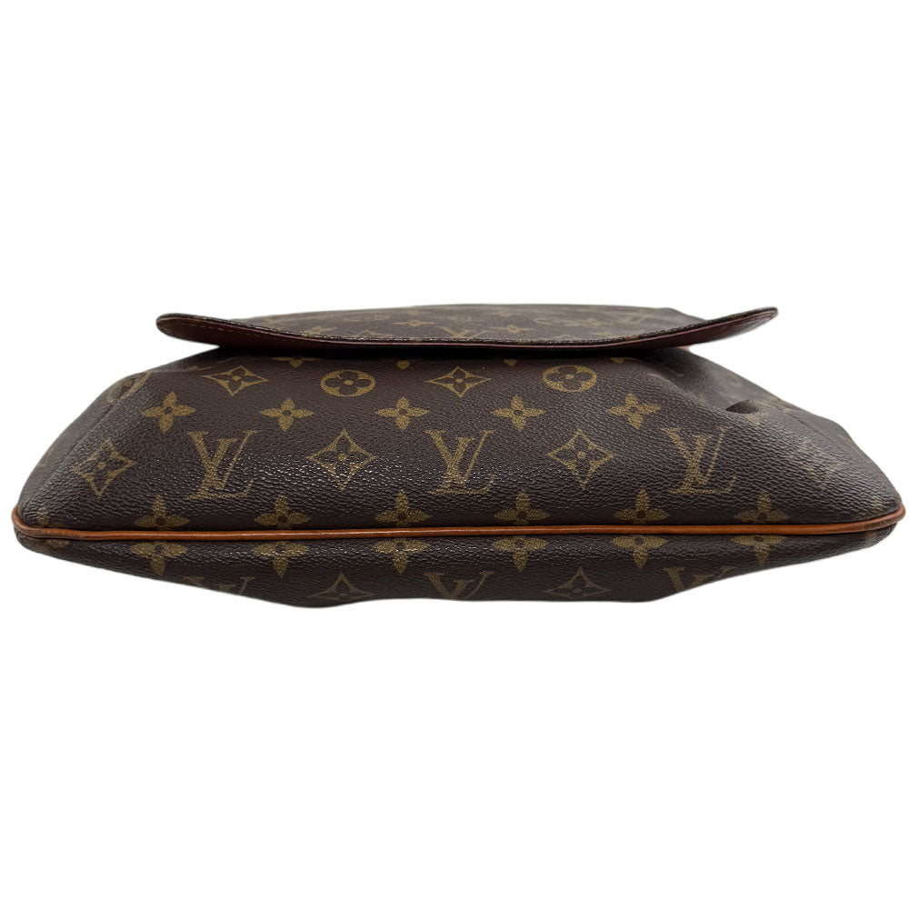 LOUIS VUITTON Musette Salsa GM Brown Monogram Shoulder Bag LHQ1599