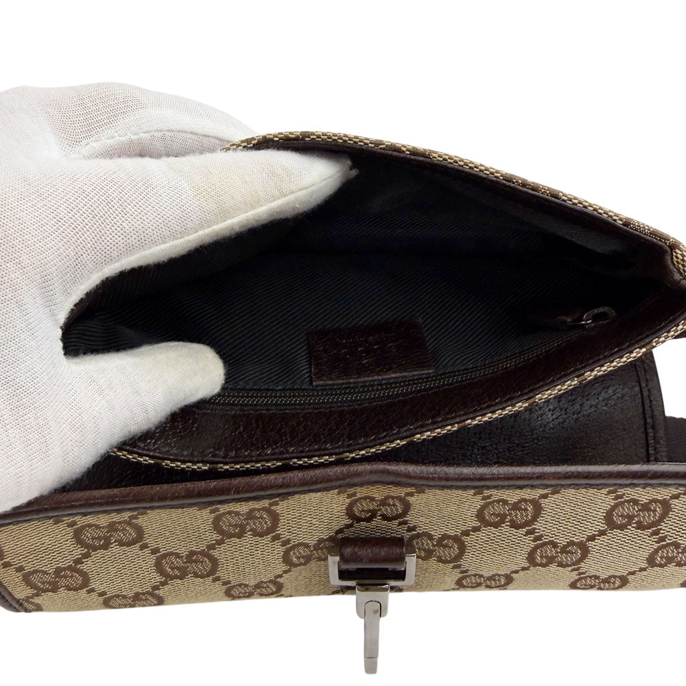 GUCCI GG Canvas Bum Bag LHQ1609