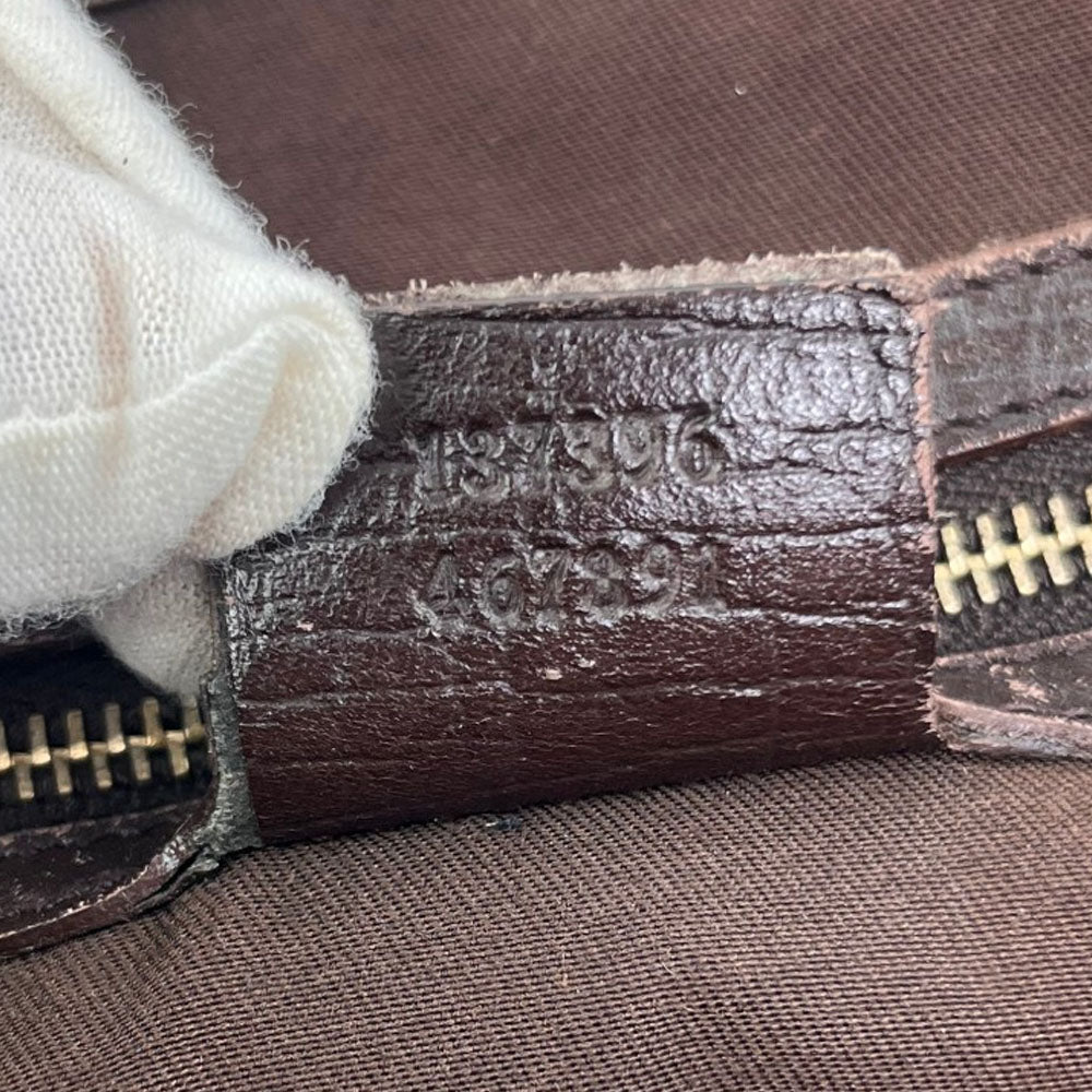 GUCCI GG Canvas Sherry Line Tote Bag LHQ1610