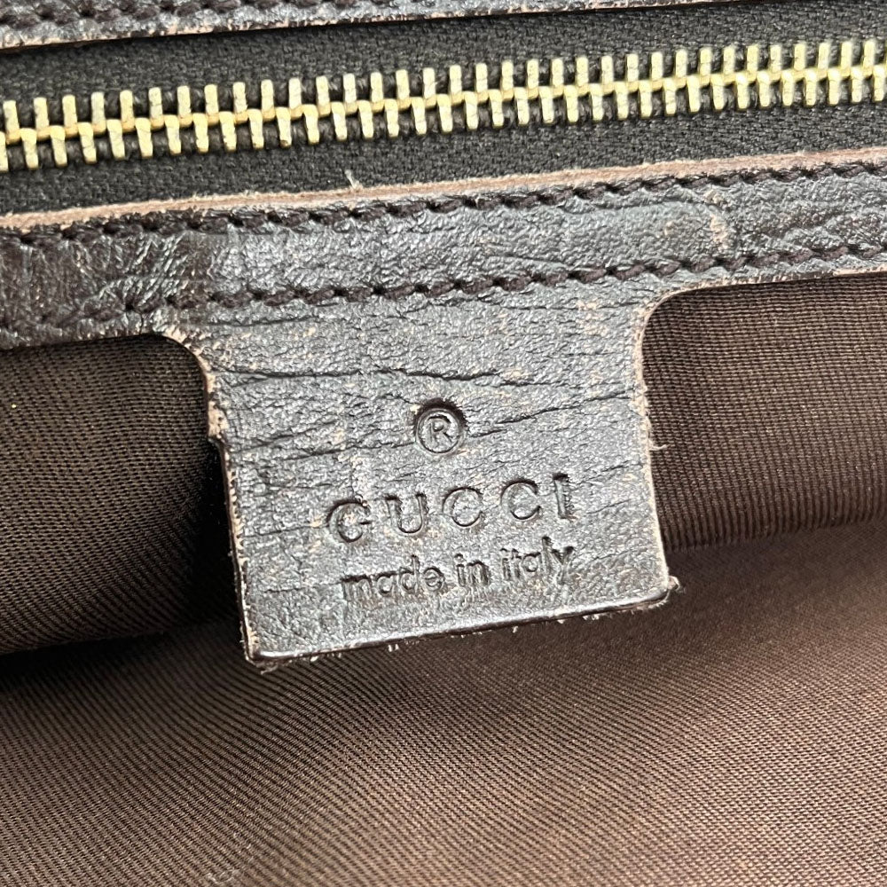 GUCCI GG Canvas Sherry Line Tote Bag LHQ1610