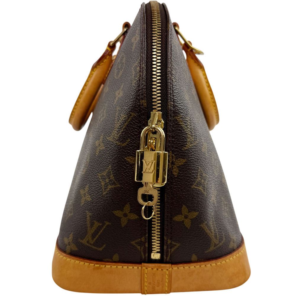 LOUIS VUITTON Alma PM Monogram Handbag LHQ1614