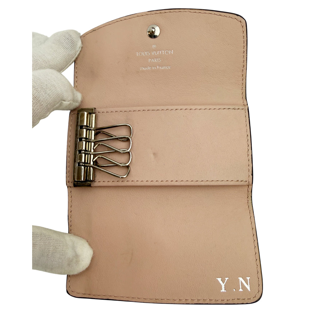 LOUIS VUITTON Mahina 4 Point Keyholder Case With Box LHQ1617