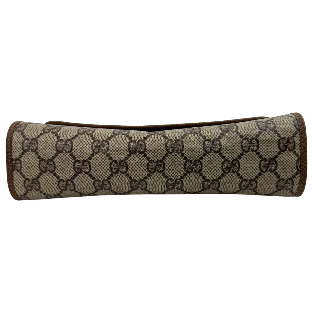 GUCCI GG Supreme Sherry Line Clutch Bag LHQ1619