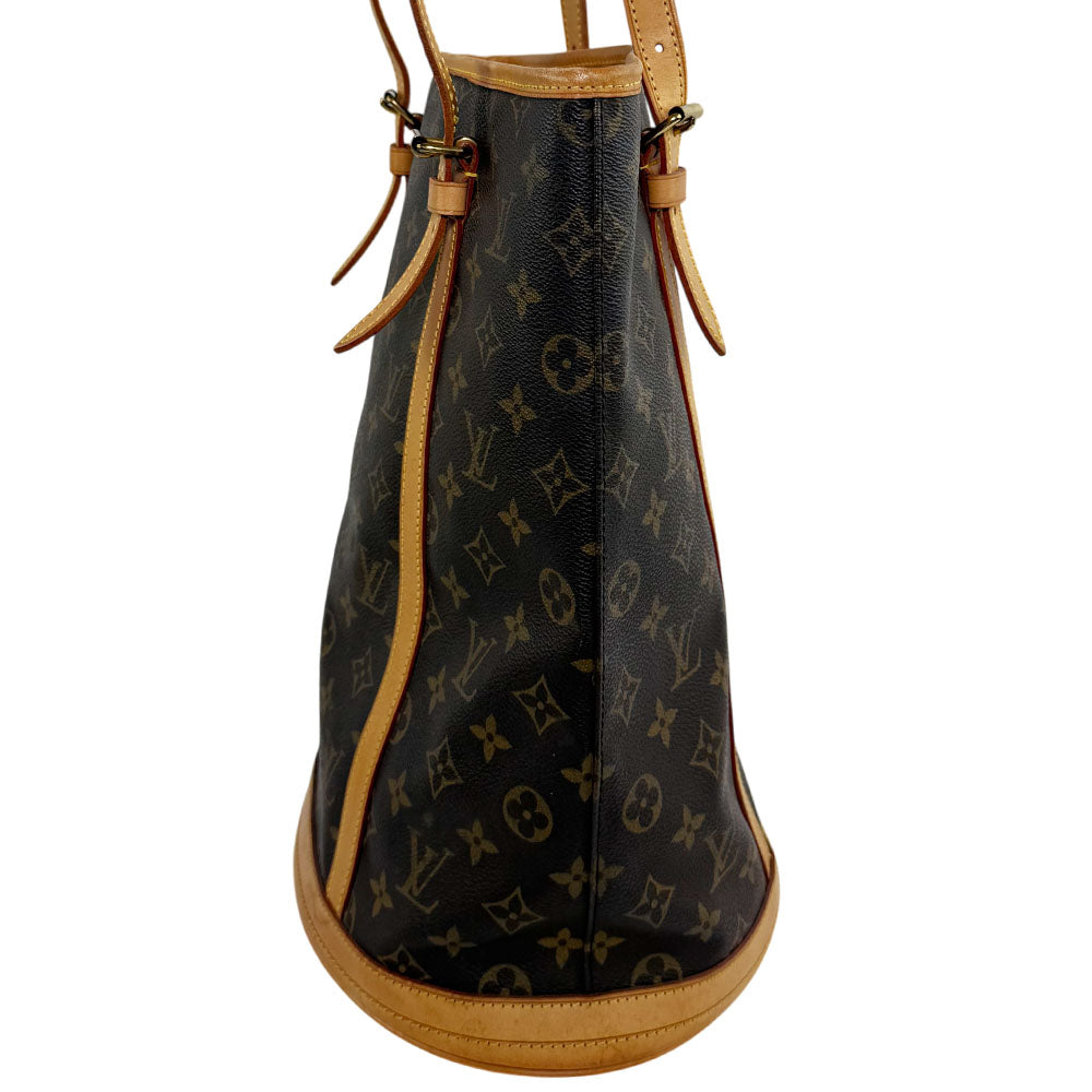 LOUIS VUITTON Bucket GM Monogram Shoulder Bag LHQ1624