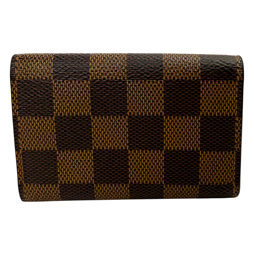 LOUIS VUITTON Damier Ebene 6 Point Keyholder Case LHQ1627