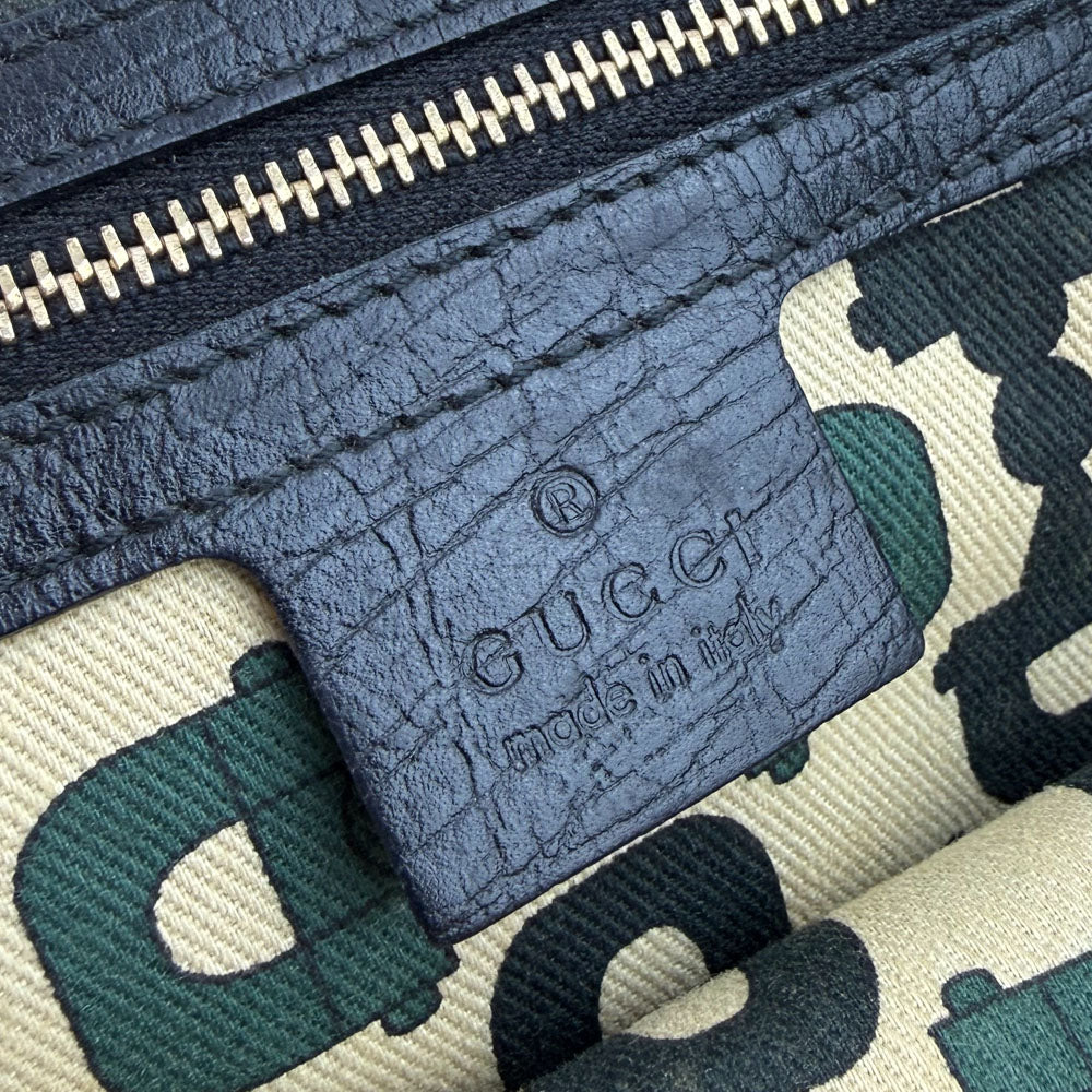 GUCCI GG Supreme Sherry Line Tote Shoulder Bag LHQ1630