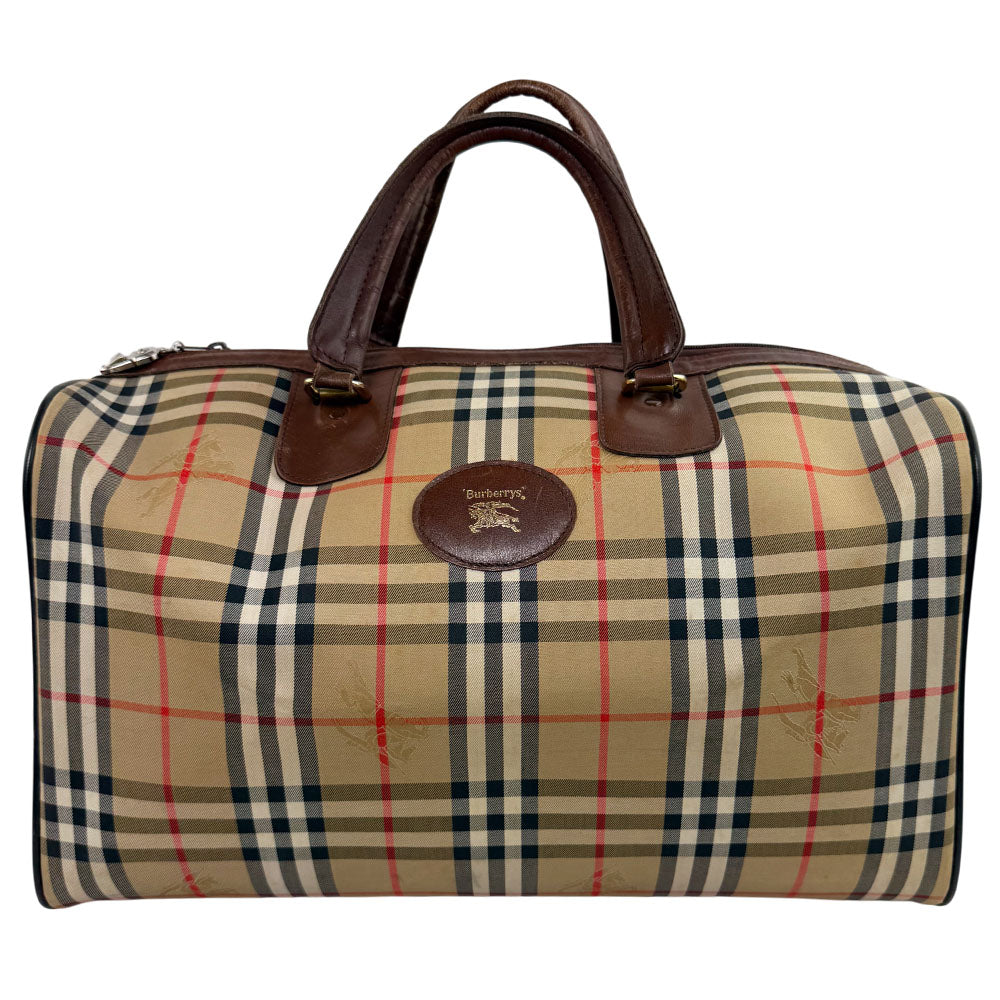 BURBERRY Nova Check Boston Weekend Bag LHQ1635