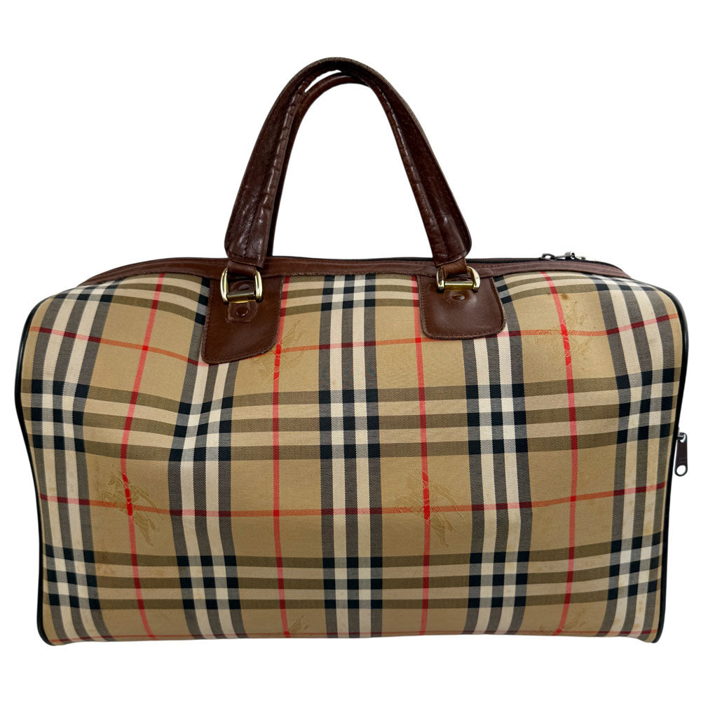 BURBERRY Nova Check Boston Weekend Bag LHQ1635