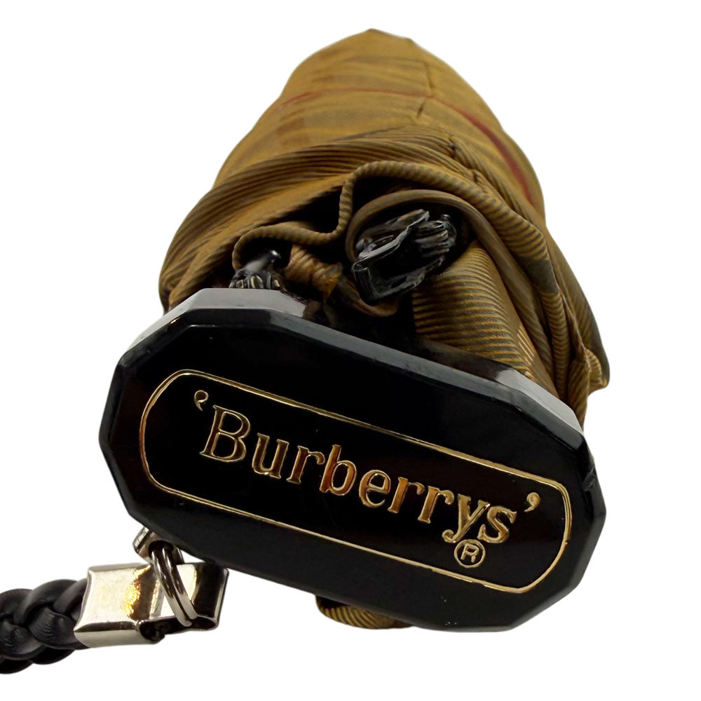 BURBERRY Nova Check Automatic Folding Umbrella LHQ1636