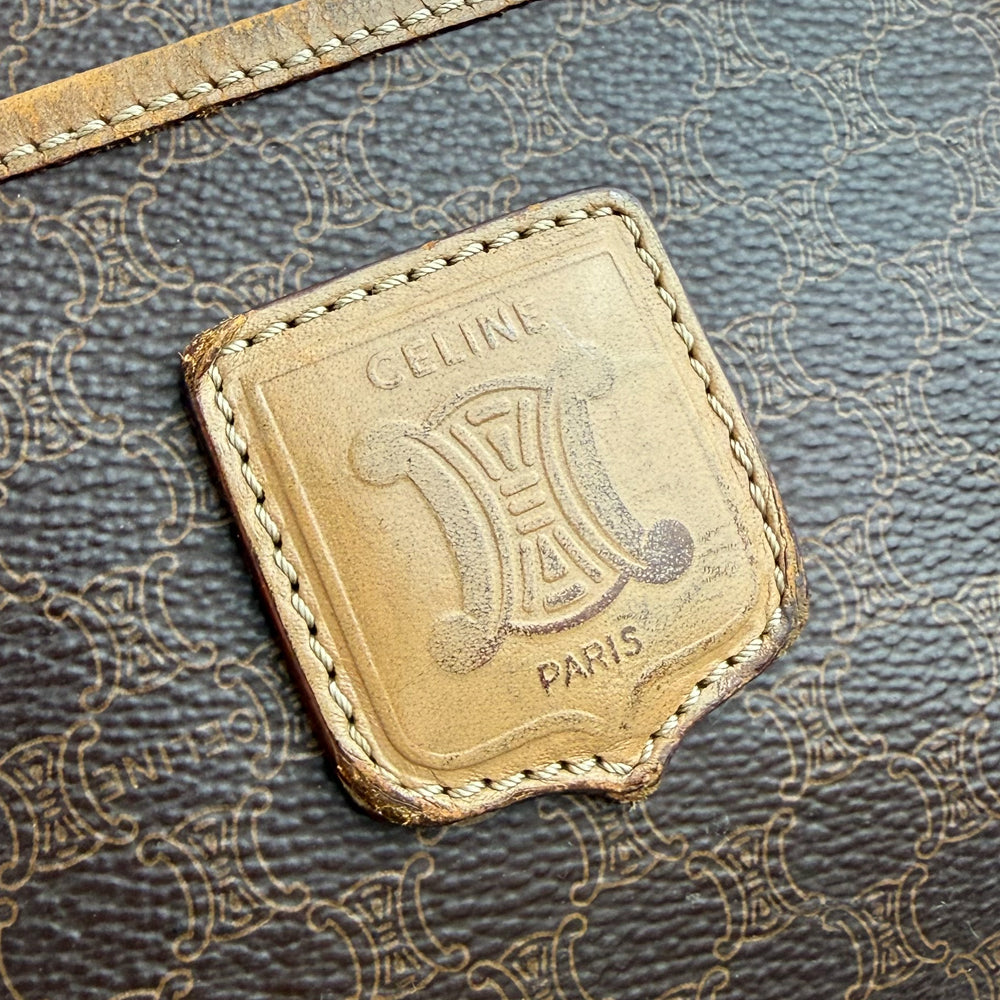 CELINE Macadam Boston Weekender Bag LHQ1637