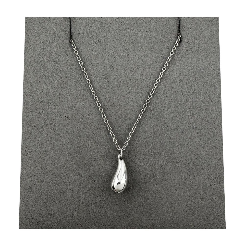 TIFFANY & CO Droplet Silver Necklace LHQ1643