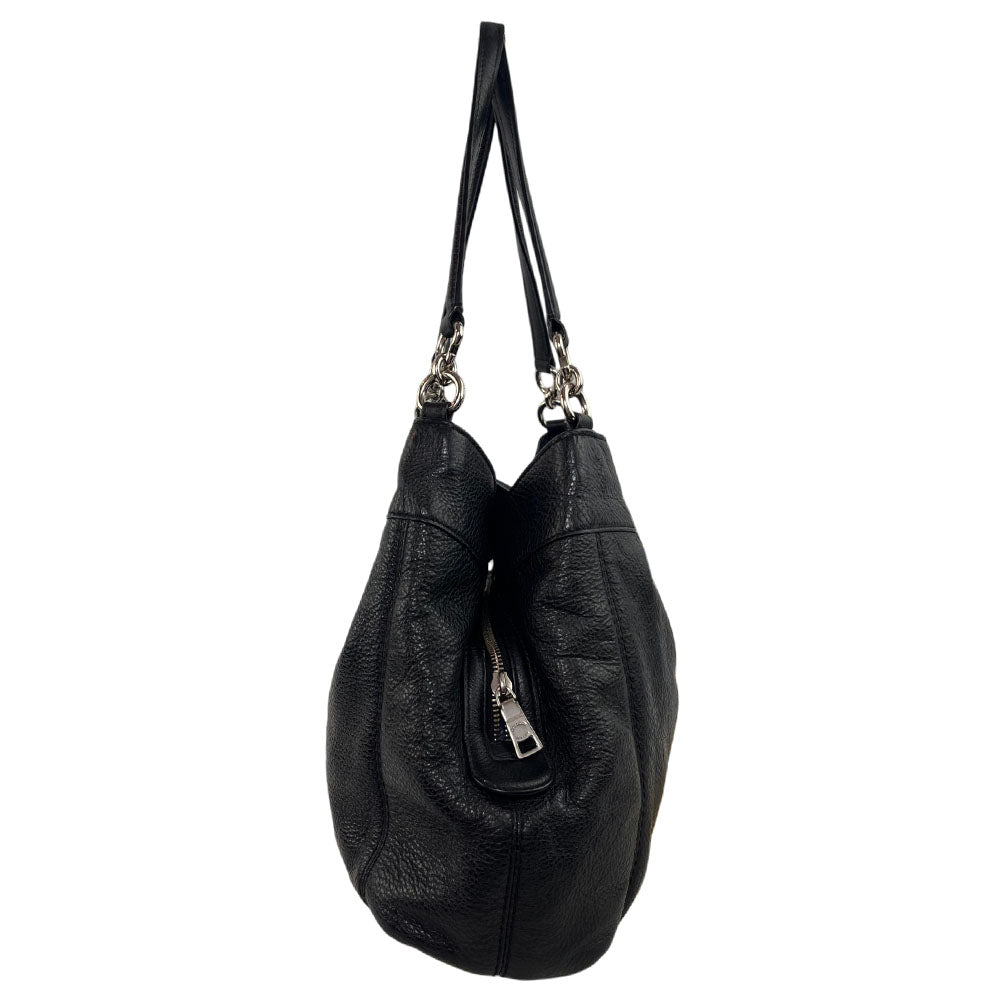 COACH Black Leather Shoulder Bag LHQ1645