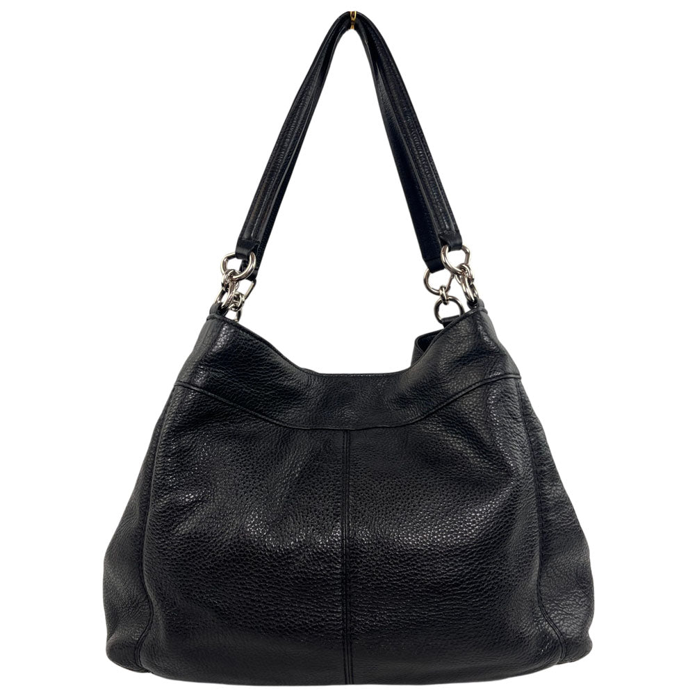 COACH Black Leather Shoulder Bag LHQ1645