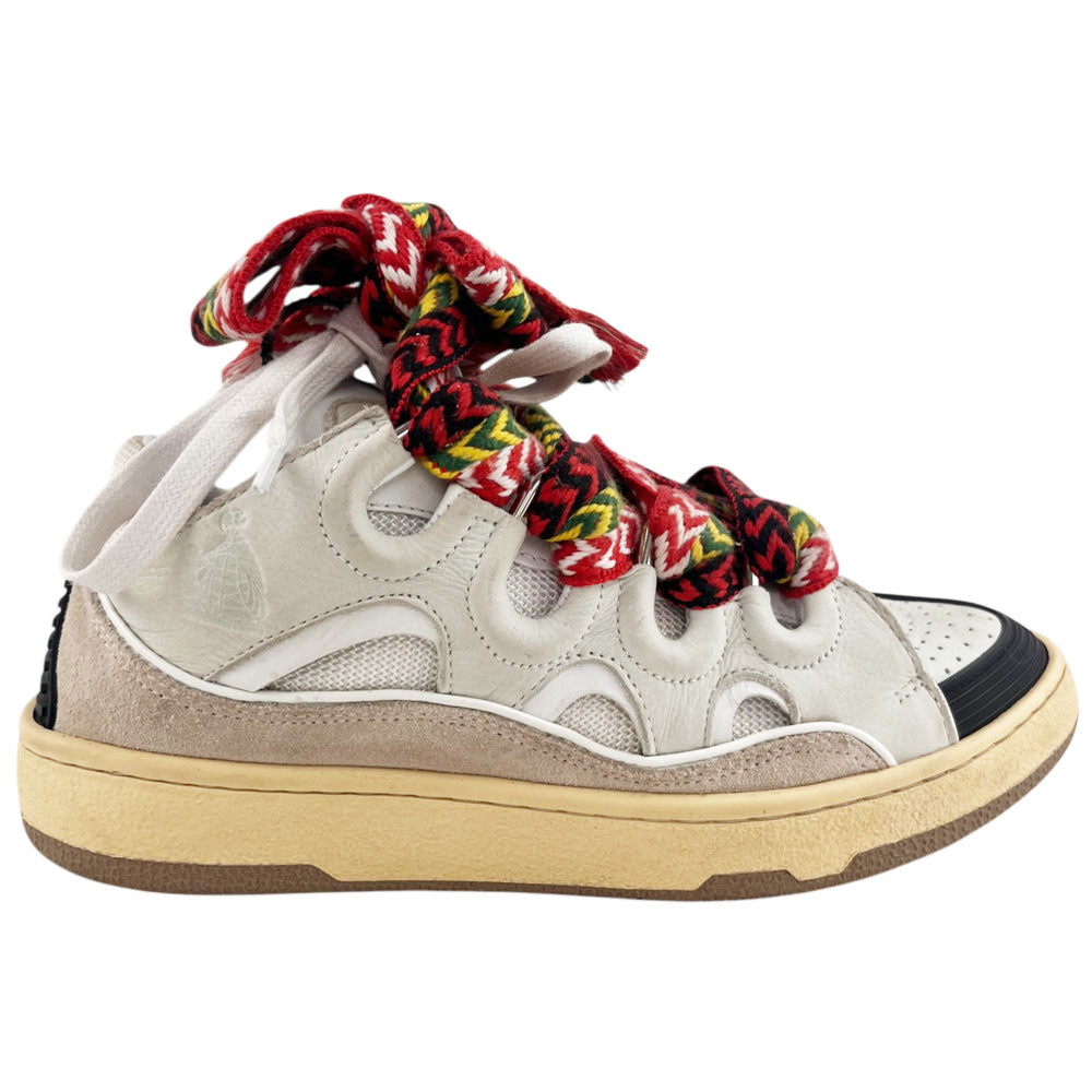 LANVIN Curb Sneakers Size 4 UK LHQ1646