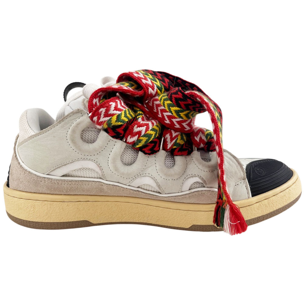 LANVIN Curb Sneakers Size 4 UK LHQ1646