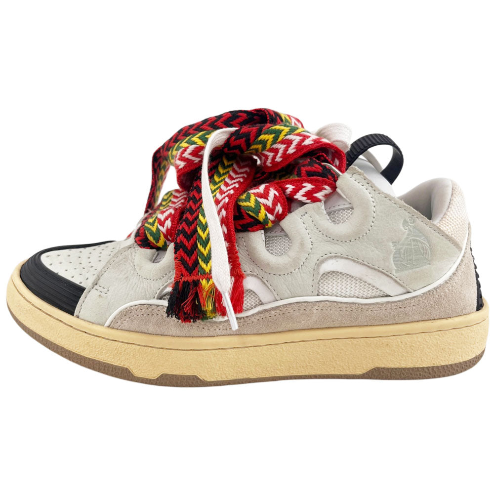 LANVIN Curb Sneakers Size 4 UK LHQ1646