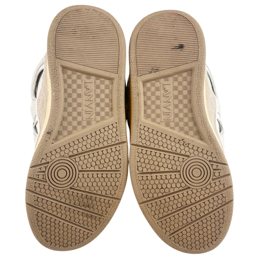 LANVIN Curb Sneakers Size 4 UK LHQ1646