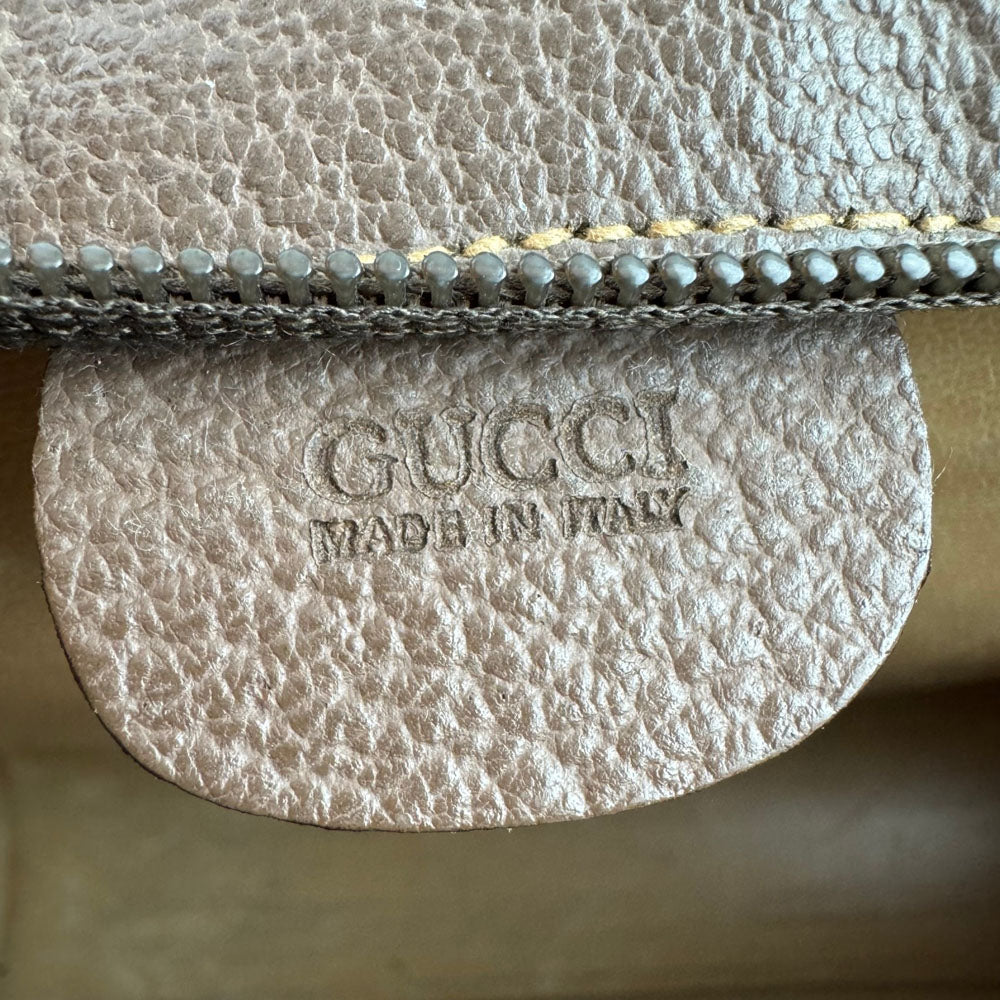 GUCCI GG Supreme Brown Clutch Bag LHQ1657