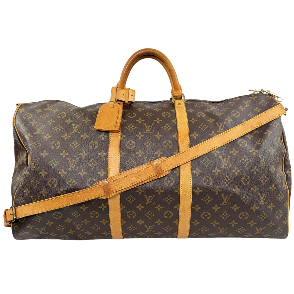 LOUIS VUITTON Monogram Keepall 60 Duffel Bag LHQ1658