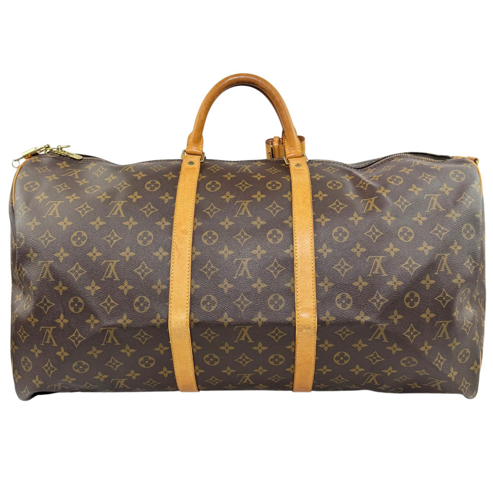 LOUIS VUITTON Monogram Keepall 60 Duffel Bag LHQ1658