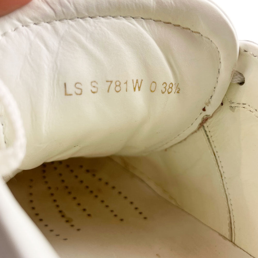 VALENTINO White Leather Open Sneakers Size 5.5 UK LHQ1661