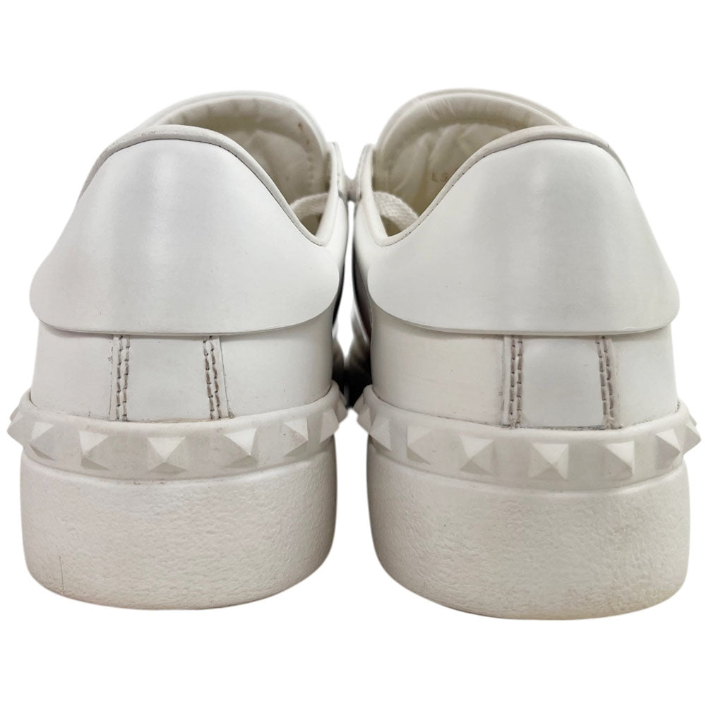 VALENTINO White Leather Open Sneakers Size 5.5 UK LHQ1661