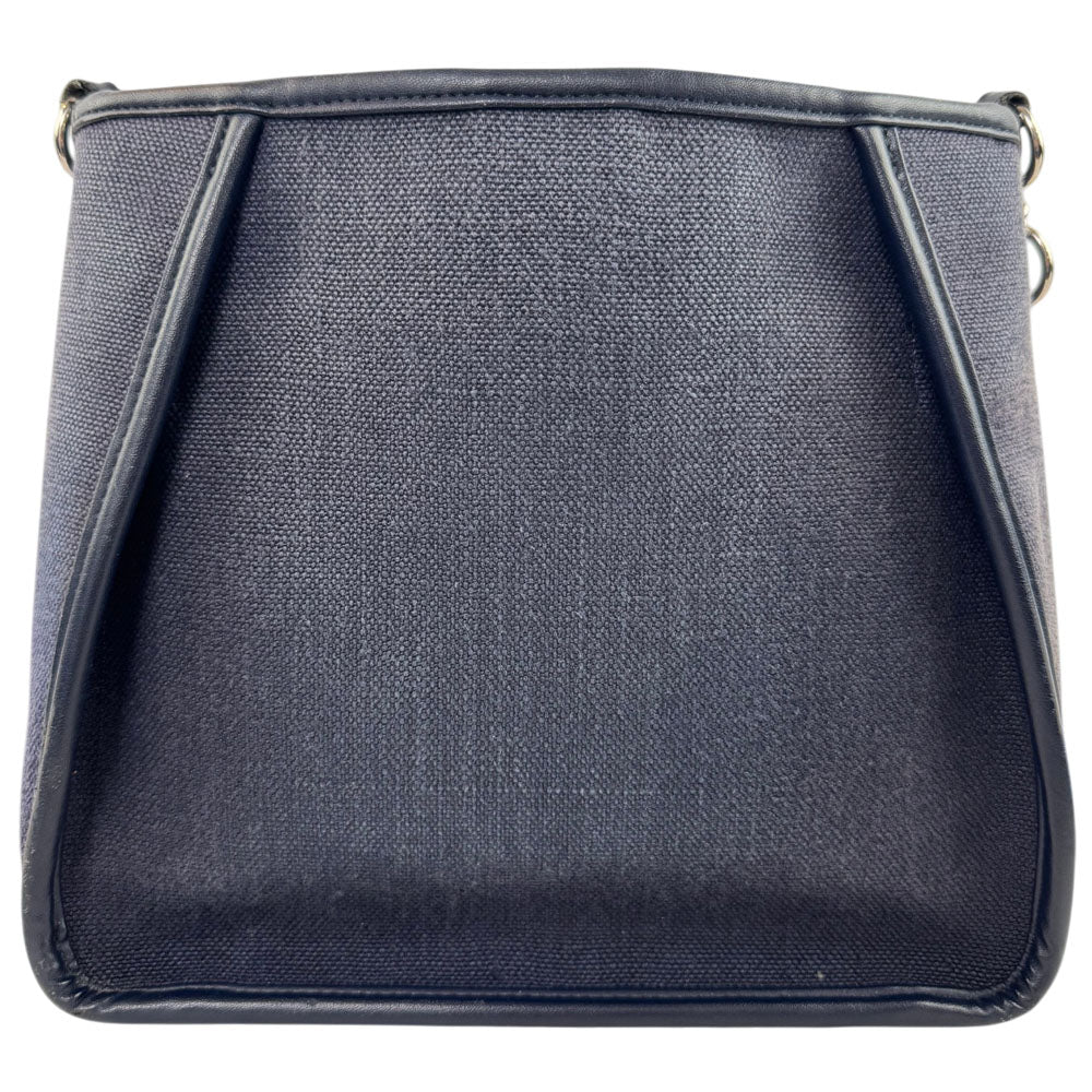 STELLA McCARTNEY Mini Blue Denim Logo Crossbody Shoulder Bag LHQ1669