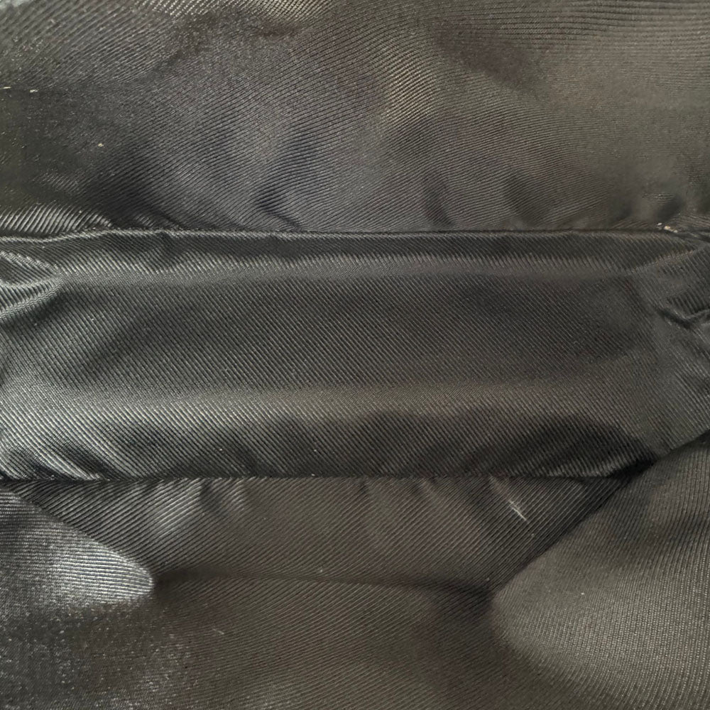 GUCCI GG Black Canvas Eclipse Crossbody Bag LHQ1673