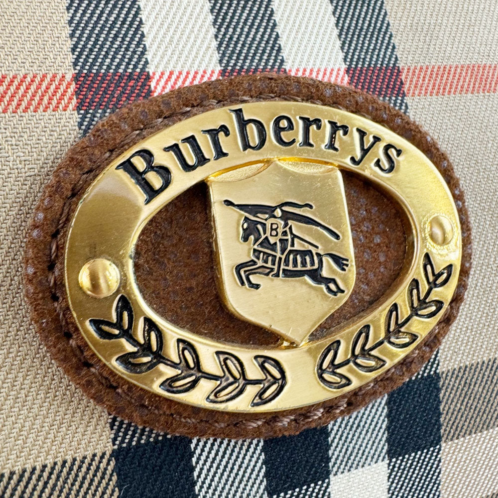 BURBERRY Nova Check Boston Bag LHQ1675