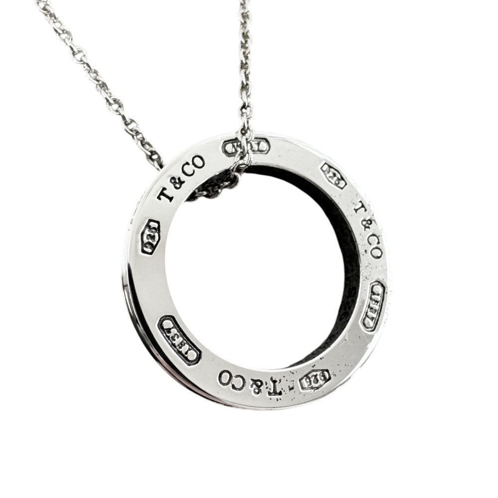 TIFFANY & CO Small 1837 Ring Pendant Necklace LHQ1679