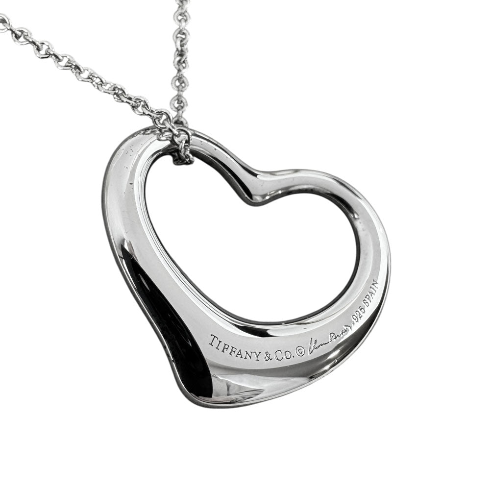 TIFFANY & CO Large Open Heart Necklace LHQ1681