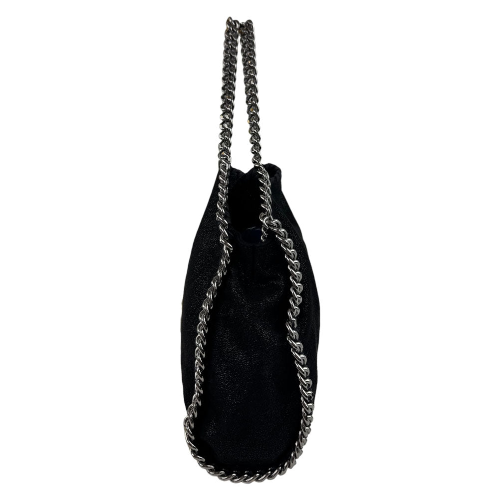 STELLA McCARTNEY Falabella Black Chain Shoulder Bag LHQ1686