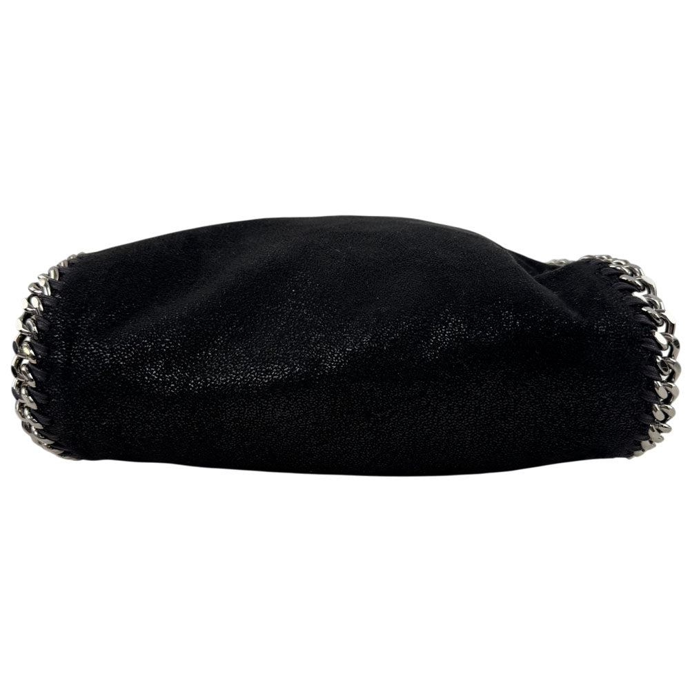 STELLA McCARTNEY Falabella Black Chain Shoulder Bag LHQ1686