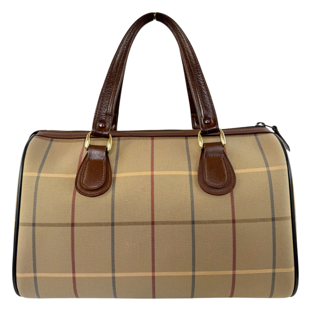 BURBERRY Nova Check Boston Bag LHQ1688