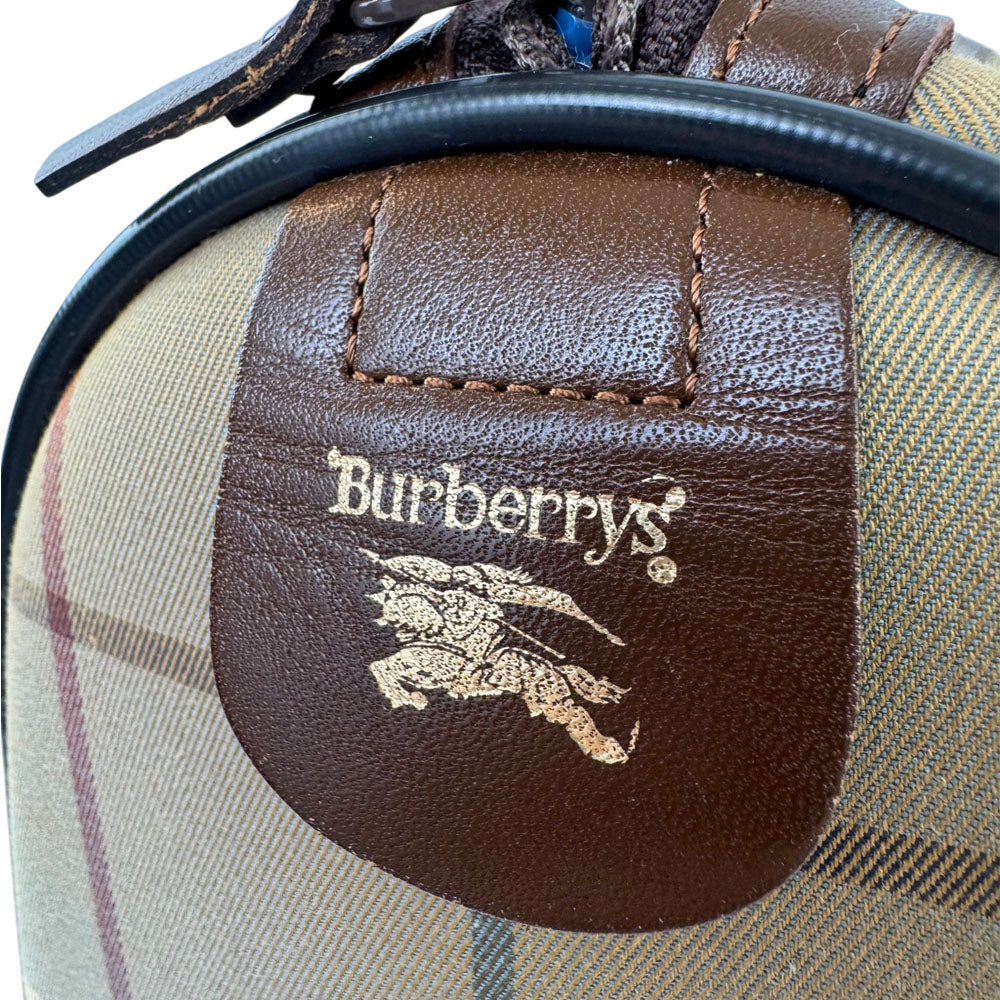 BURBERRY Nova Check Boston Bag LHQ1688