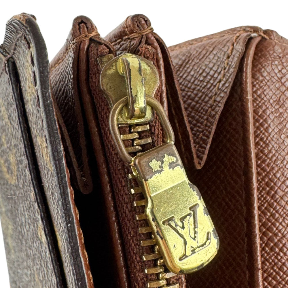 LOUIS VUITTON Monogram Sarah Long Purse LHQ1690